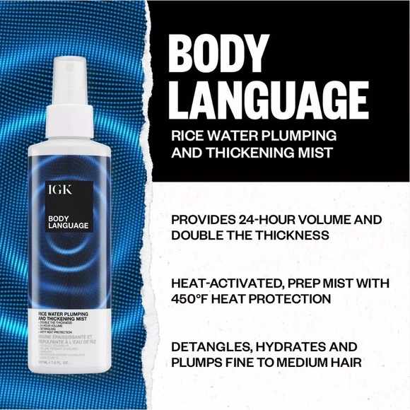 IGK Body Language Rice Water Mist - Picture 2 of 2